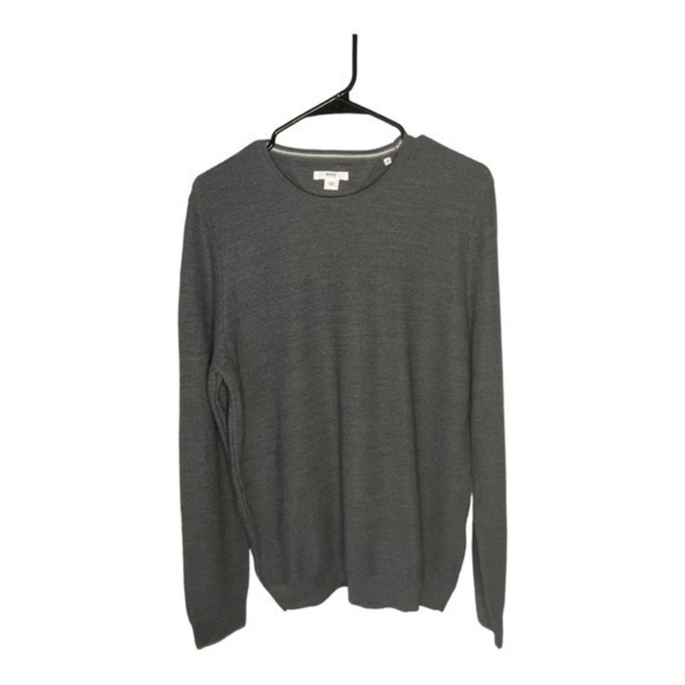 Brax Men’s Rick Gray Crewneck Virgin Wool Long Sleeve‎ Pullover Sweater Size 50
